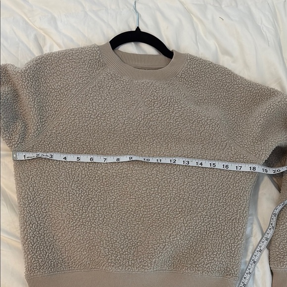 EVERLANE THE RENEW FLEECE RAGLAN SWEATSHIRT- XS - Picture 6 of 7